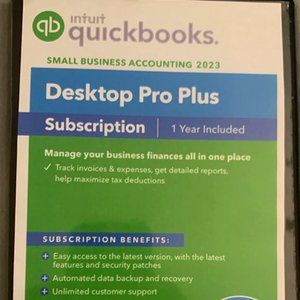 QB DESKTOP PRO 2023 - CD VERSION